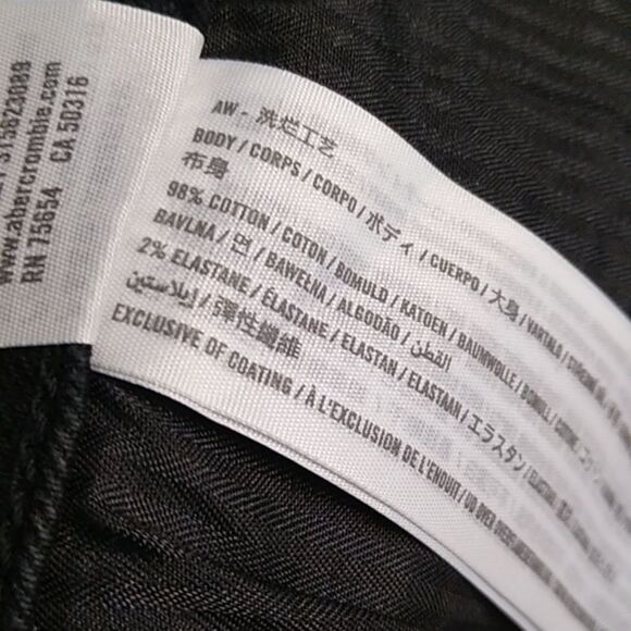 NWT Hollister Ultra High-Rise Dad Jeans in Dark Charcoal/Black - Picture 9 of 10